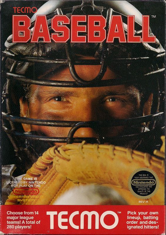 Baseball box art for Famicom